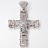 10Kt White Gold Diamond Pendant