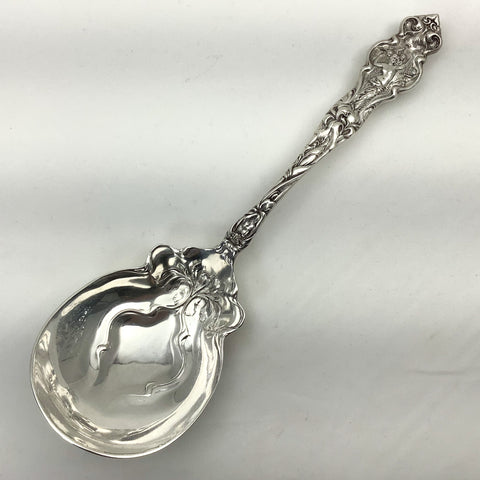 Wallace Irian 8 5/8” Sterling Berry Spoon