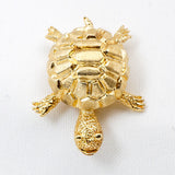 14Kt Yellow Gold Turtle Brooch/Pin