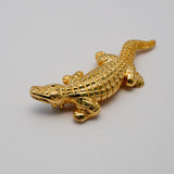 Alligator Pin 14k Gold 