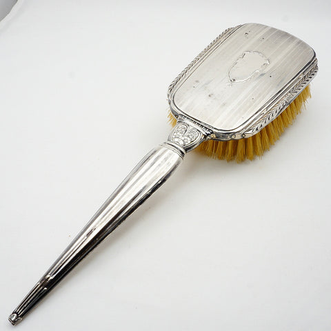 Antique Saart Brothers Sterling Silver Hairbrush