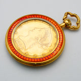 Antique pocket watch $10 gold coin 